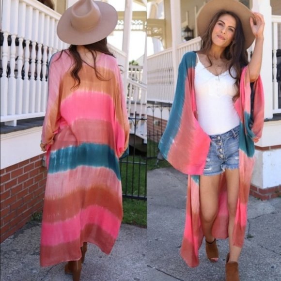 Tops - Brand New Bohemian Kimono Cardigan